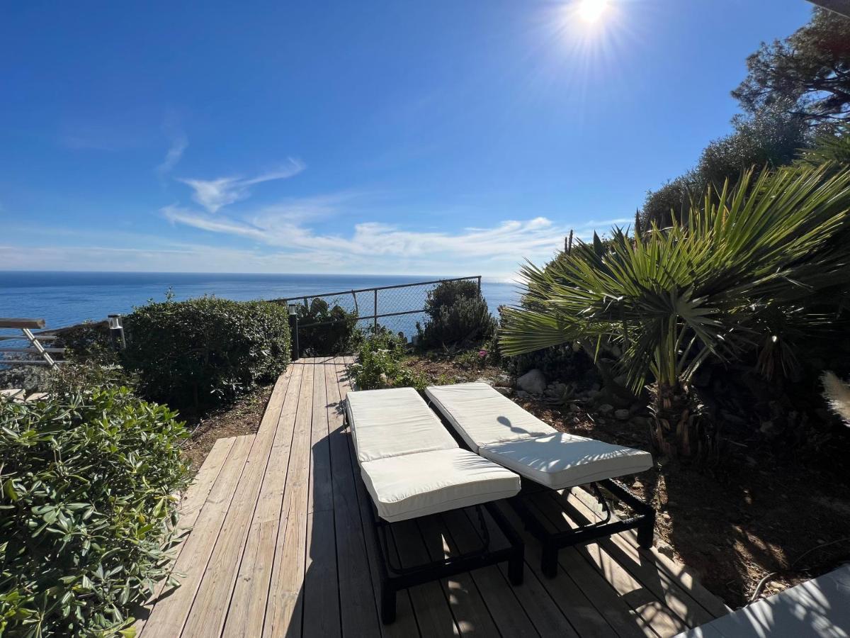 Luxueux Appartement - Vue Mer - Piscine - Free Parking - Monaco Cap-d'Ail Luaran gambar