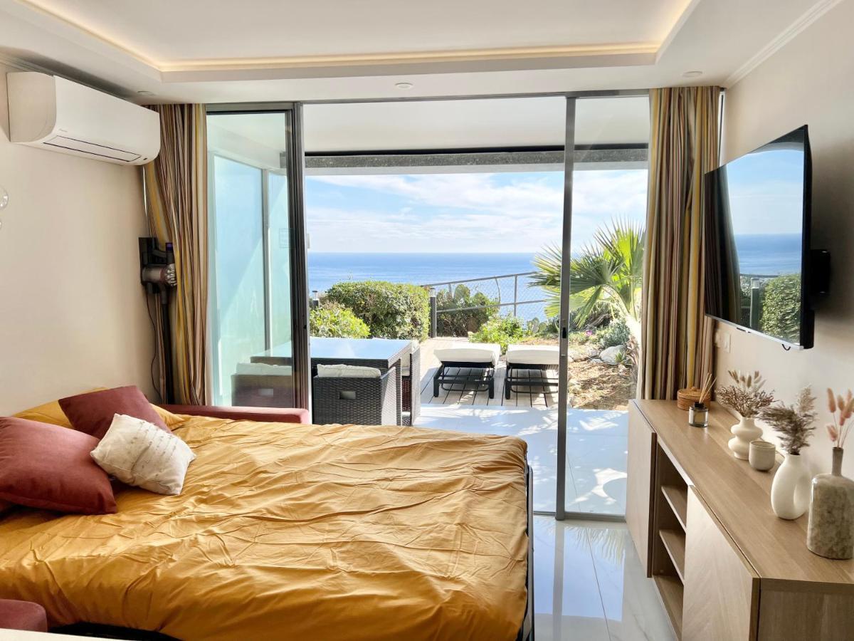 Luxueux Appartement - Vue Mer - Piscine - Free Parking - Monaco Cap-d'Ail Luaran gambar