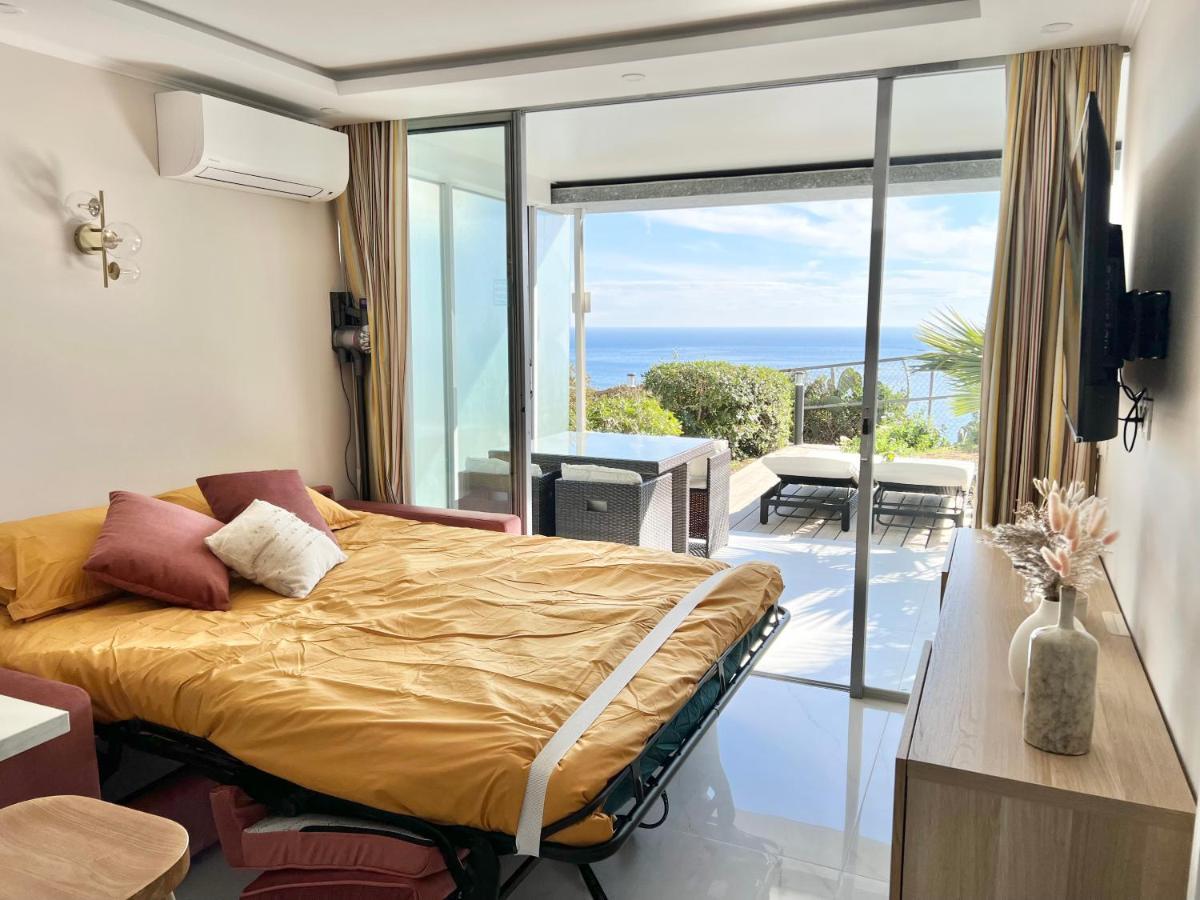 Luxueux Appartement - Vue Mer - Piscine - Free Parking - Monaco Cap-d'Ail Luaran gambar