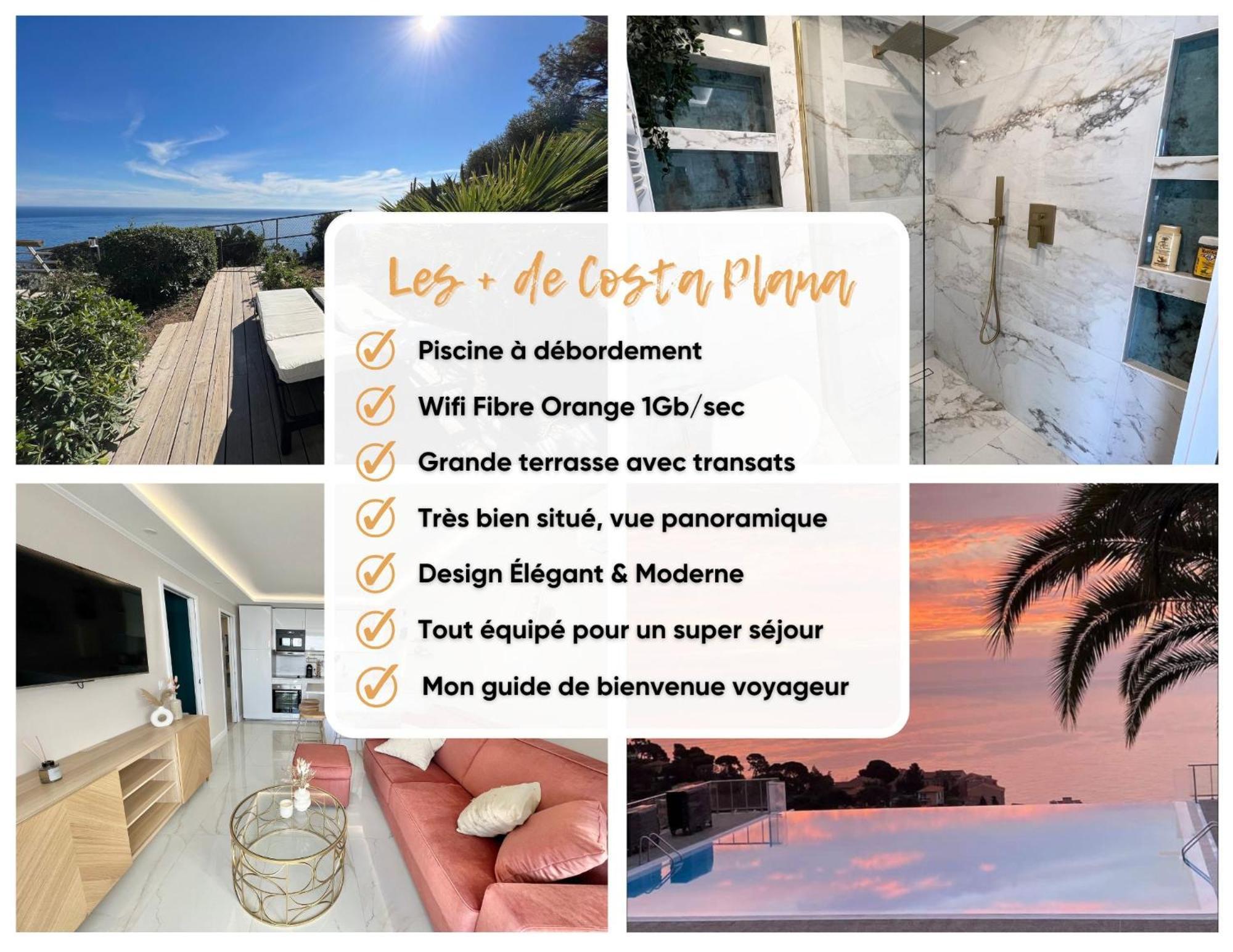Luxueux Appartement - Vue Mer - Piscine - Free Parking - Monaco Cap-d'Ail Luaran gambar
