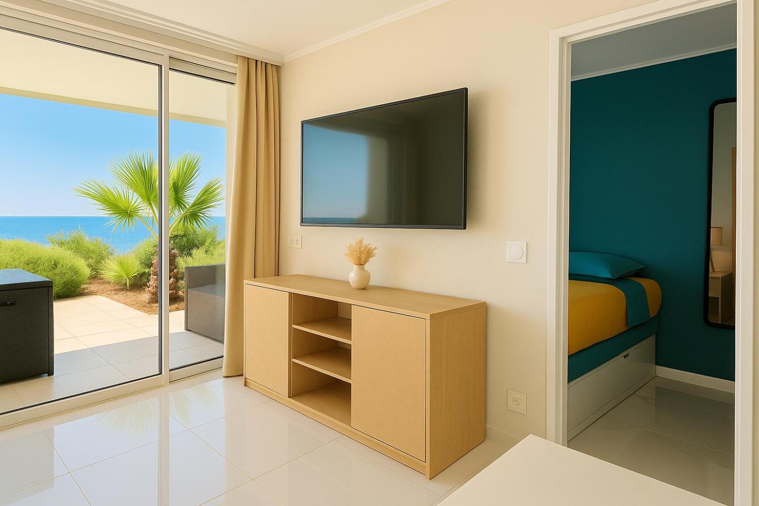 Luxueux Appartement - Vue Mer - Piscine - Free Parking - Monaco Cap-d'Ail Luaran gambar